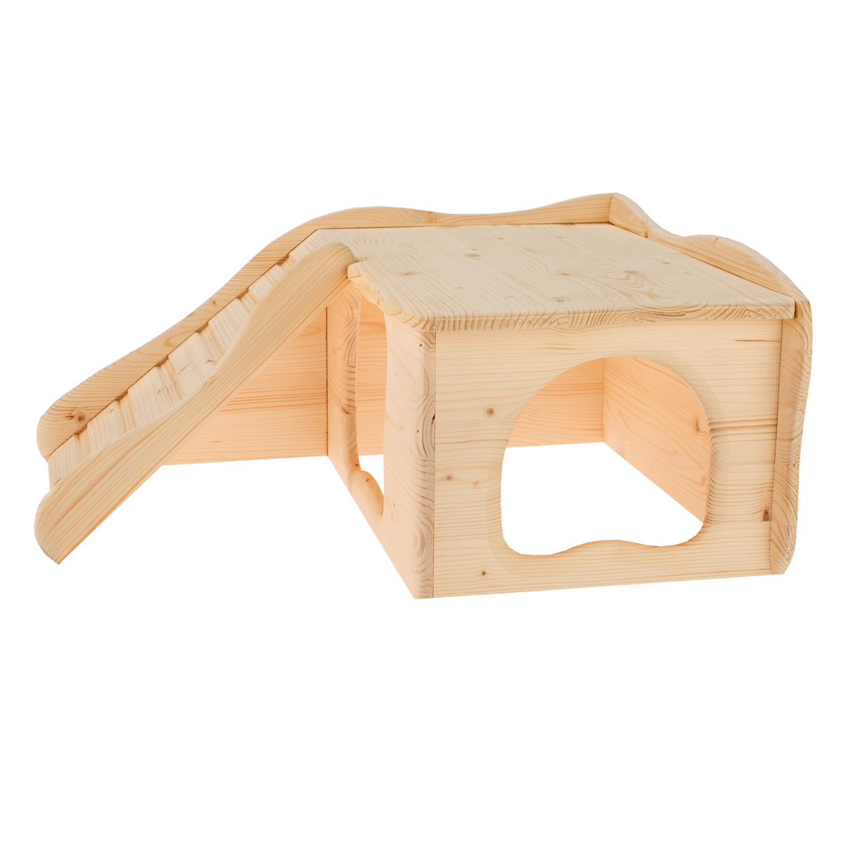 Resch Wohlfühlhaus Großglockner aus Fichtenholz – Holzhaus mit Treppe – Produktansicht 3