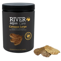 River Aqua Catappa Large – 20 große Seemandelbaumblätter für Garnelen, Wirbellose und Aquarien