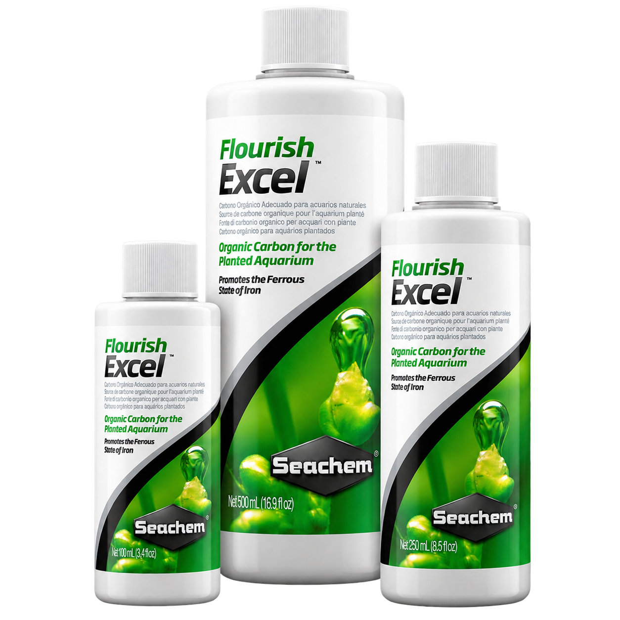 Seachem Flourish Excel 100, 250 und 500 ml Kohlenstoffquelle für Aquarienpflanzen