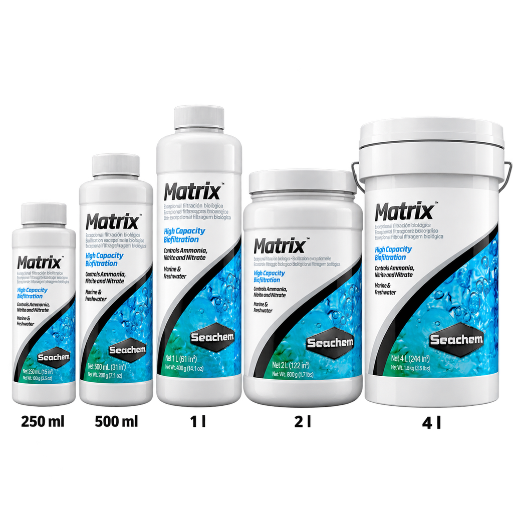 Seachem Matrix biologisches Filtermedium in 250 ml, 500 ml, 1 l, 2 l und 4 l