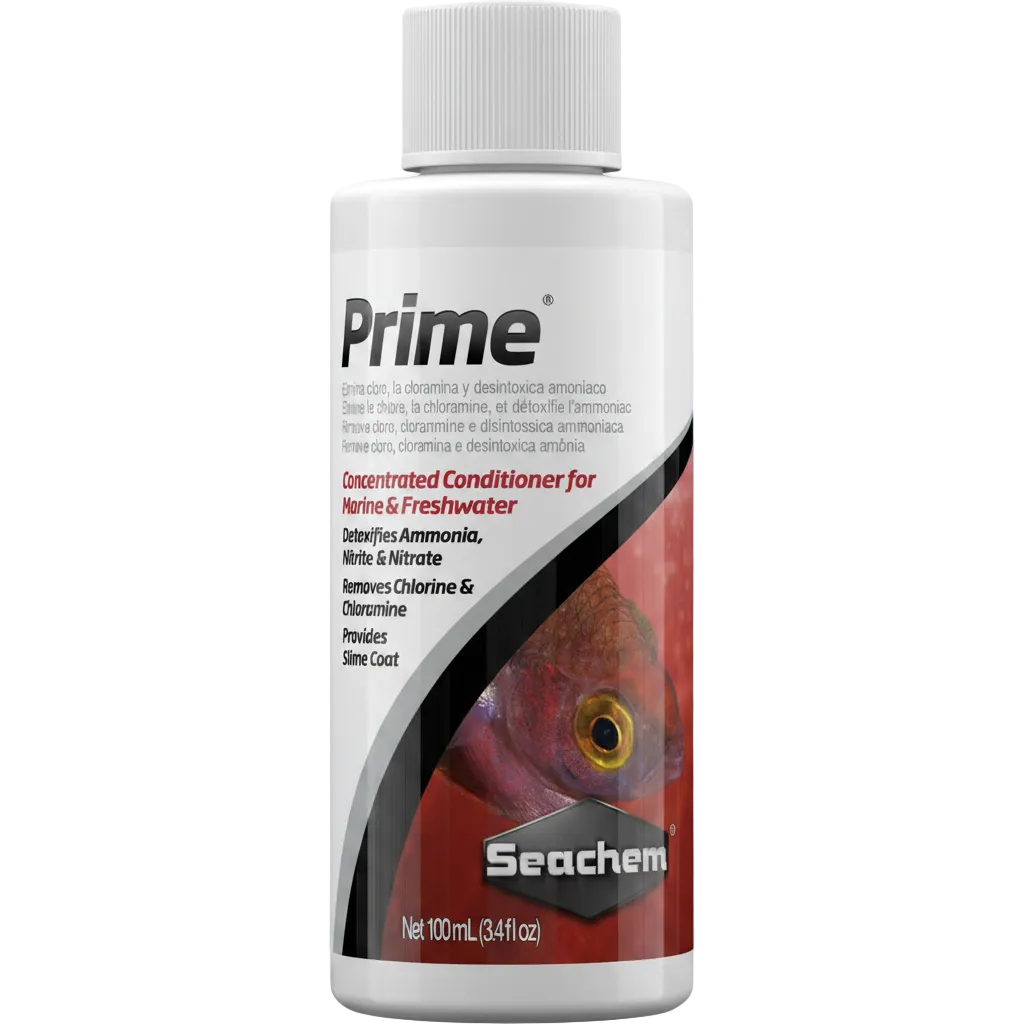 Seachem Prime Wasseraufbereiter 100 ml für Süß- und Meerwasseraquarien