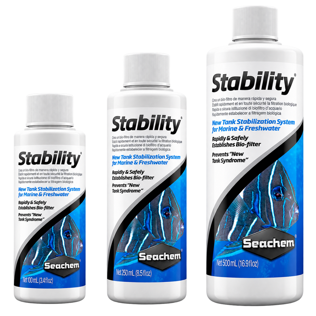 Seachem Stability Filterbakterien für Süß- und Meerwasseraquarien