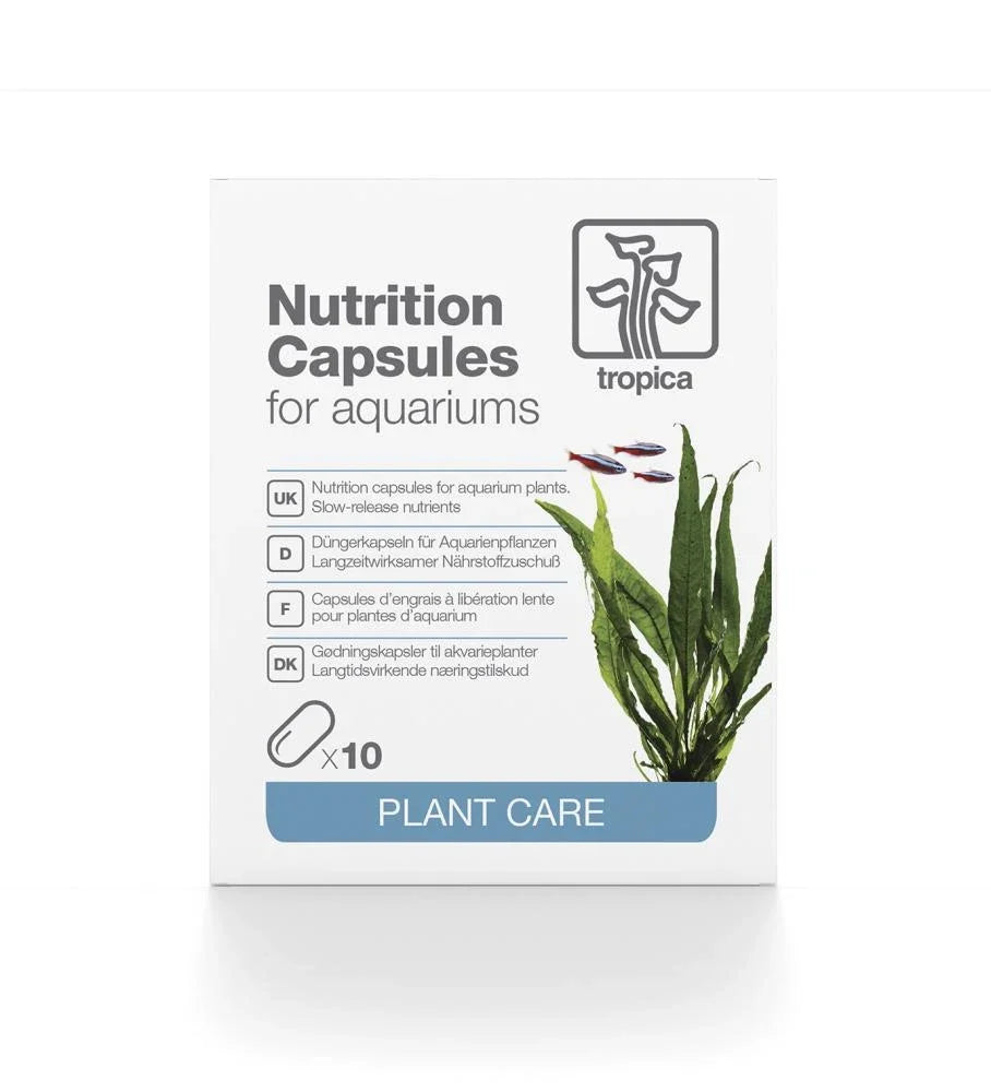 Tropica Nutrition Capsules 10 Stück Düngekapseln für Aquarienpflanzen