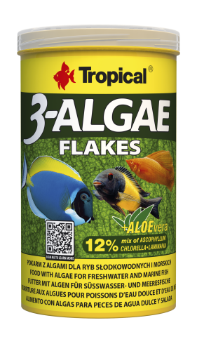Tropical 3-Algae Flakes 1 l / 200 g Flockenfutter