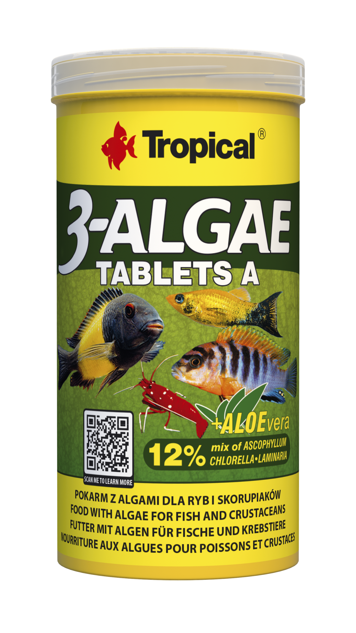 Tropical 3-Algae Tablets A 250 ml / 150 g Hafttabletten
