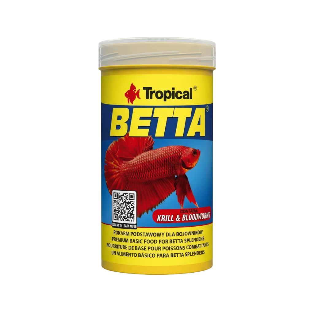 Tropical Betta 100 ml Flockenfutter für Kampffische