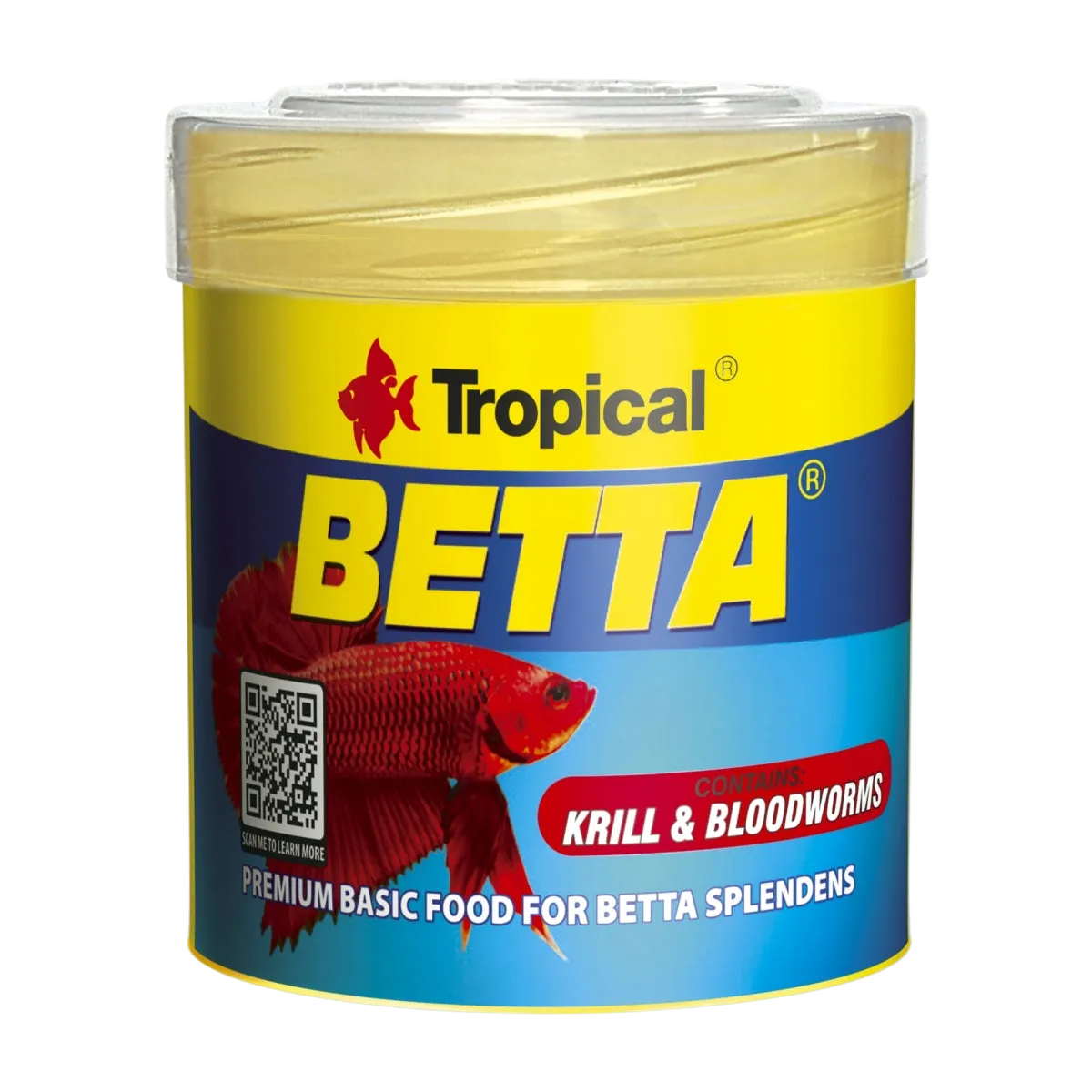 Tropical Betta 50 ml Flockenfutter für Kampffische