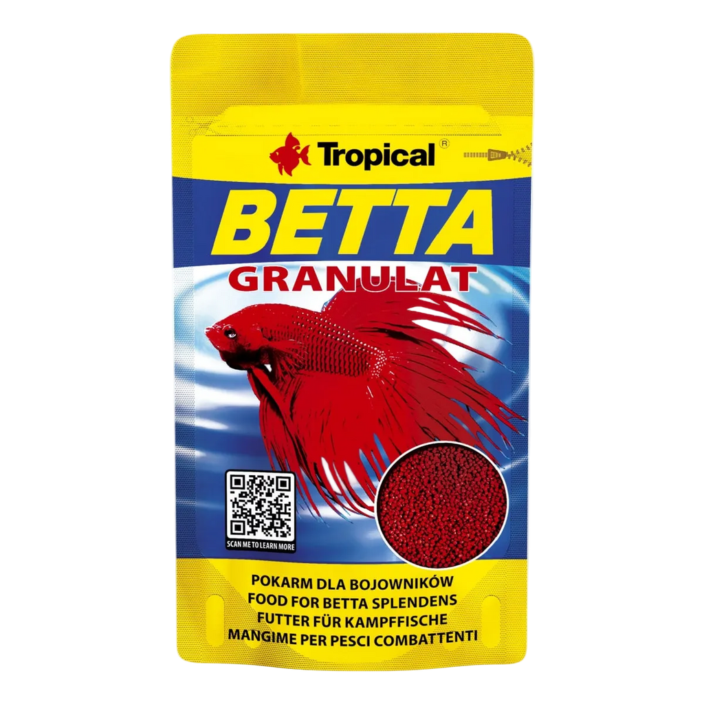 Tropical Betta Granulat 10 g feines Granulatfutter für Kampffische und kleine Labyrinthfische