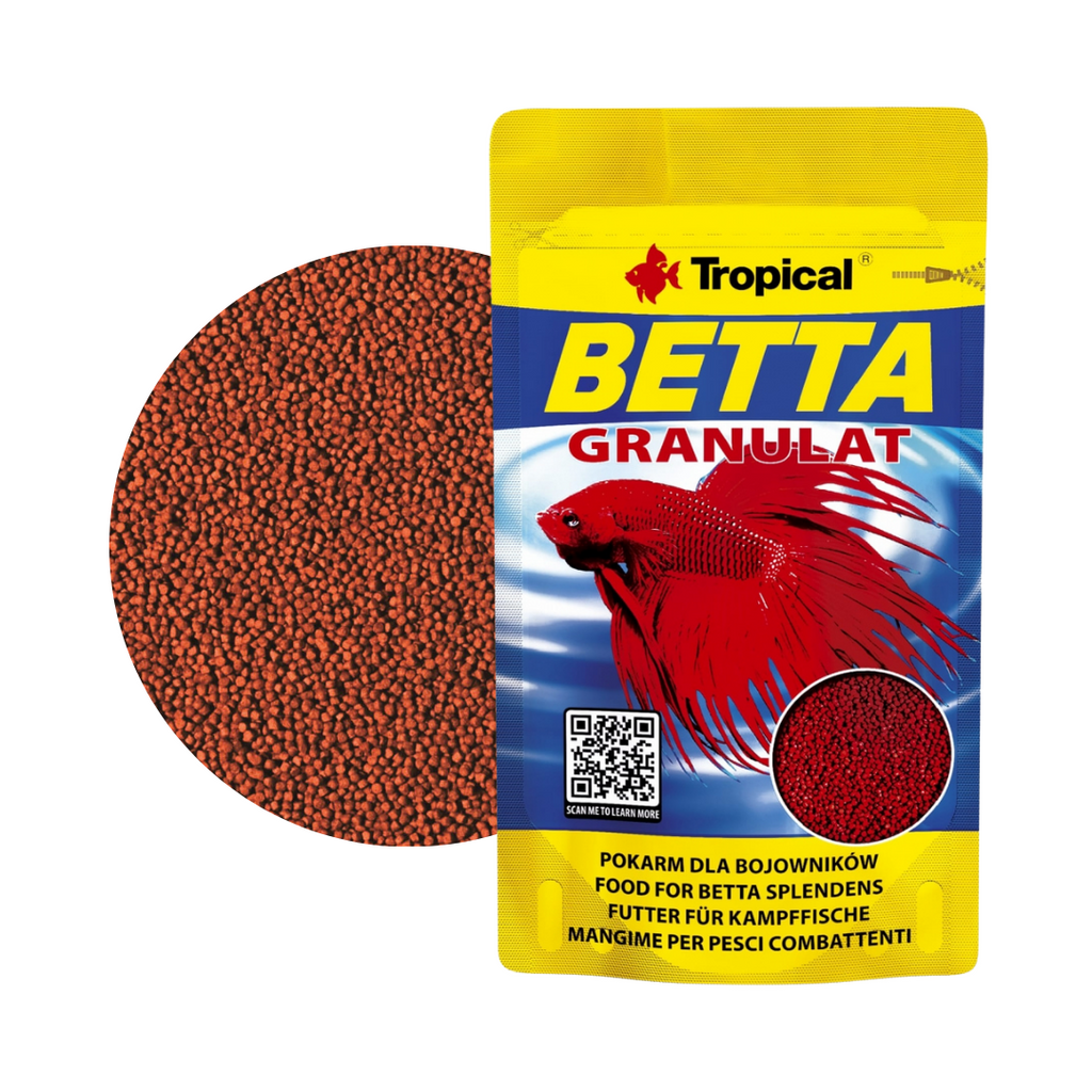 Tropical Betta Granulat 1 bis 2 mm feines Futtergranulat 