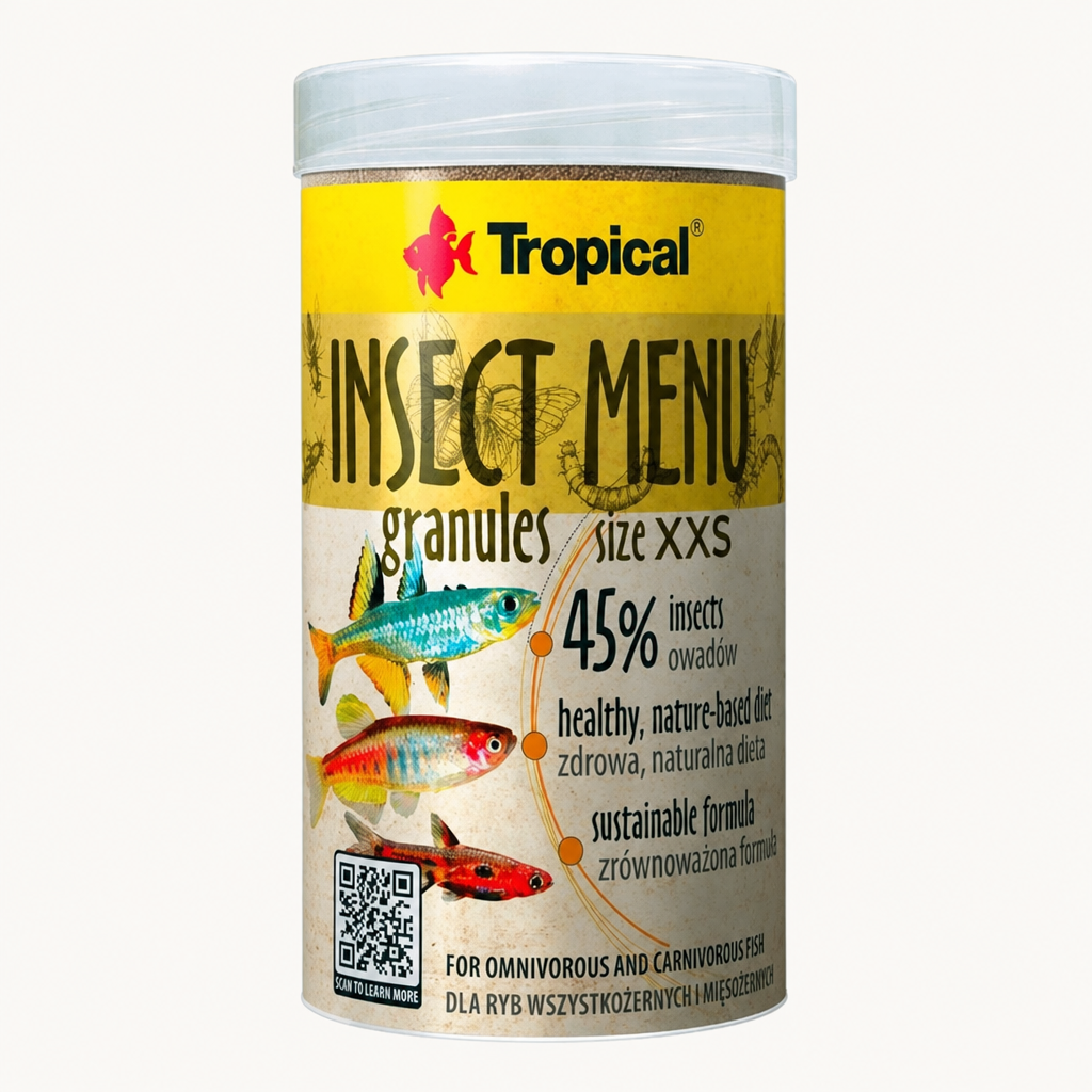 Tropical Insect Menu Granules Size XXS – Produktabbildung