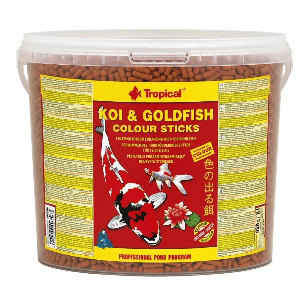 Tropical Koi & Goldfish Colour Sticks 5 Liter 430 g
