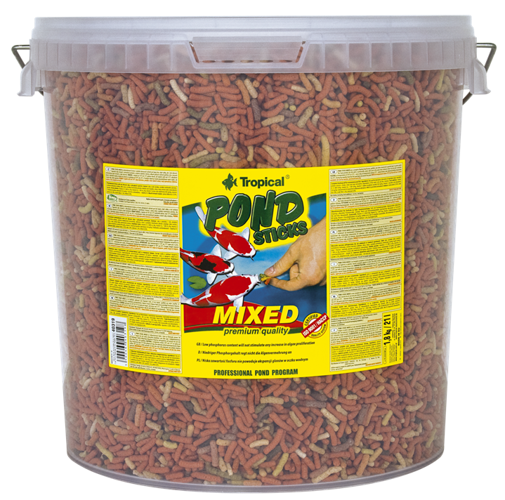 Tropical POND STICKS MIXED Teichfutter 21 Liter 1,6 kg