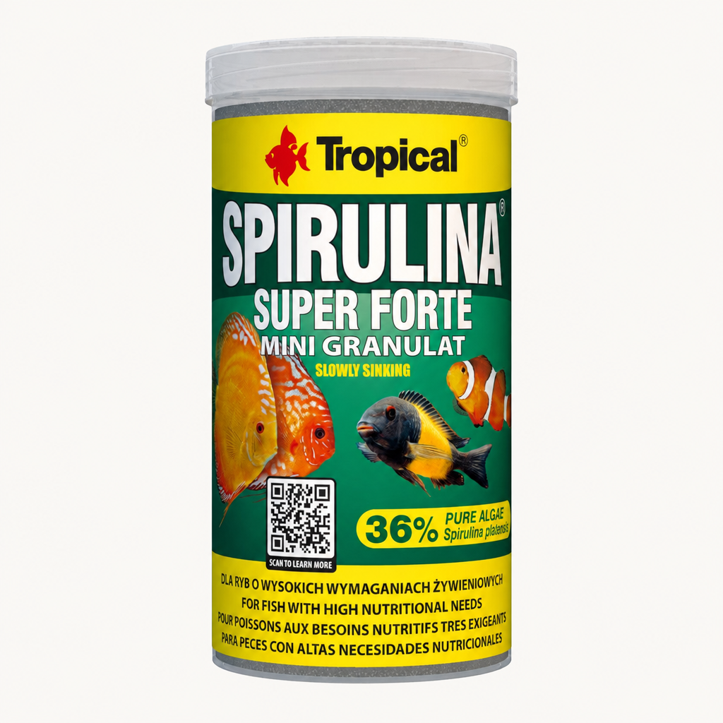 Tropical Super Spirulina Forte Mini Granulat – Produktabbildung