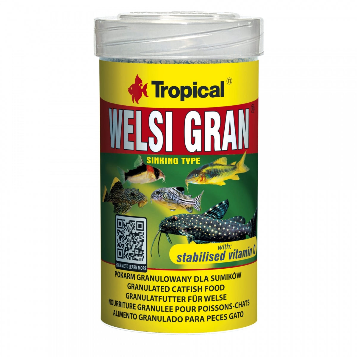Tropical Welsi Gran – Sinkendes Hauptfutter für Welse