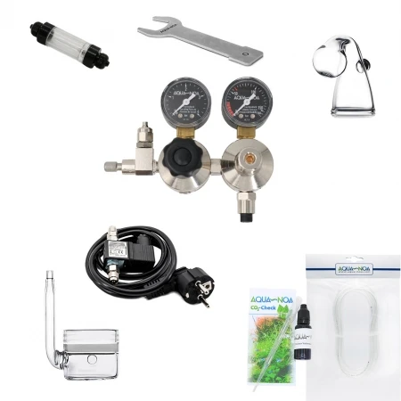 CO2 Anlage Mehrweg mit Nachtabschaltung 2kg Ultimate Set