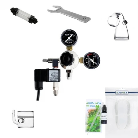 CO2 Anlage Mehrweg mit Nachtabschaltung 2kg Ultimate Set