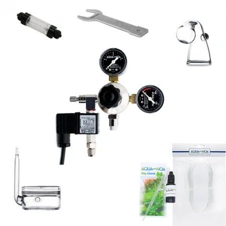 CO2 Anlage Mehrweg mit Nachtabschaltung 2kg Ultimate Set