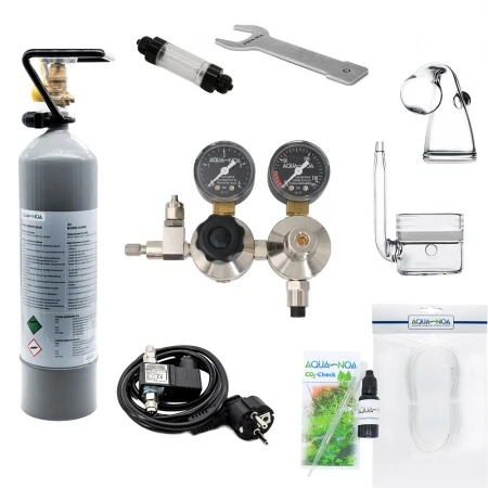 CO2 Anlage Mehrweg mit Nachtabschaltung 2kg Ultimate Set