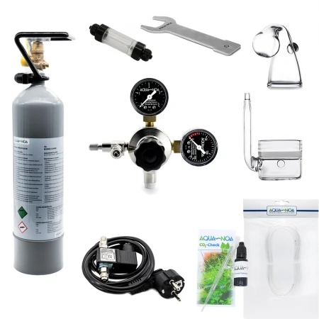 CO2 Anlage Mehrweg mit Nachtabschaltung 2kg Ultimate Set