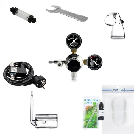 CO2 Anlage Mehrweg mit Nachtabschaltung 2kg Ultimate Set