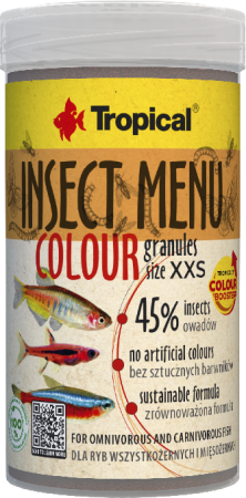 Preview: Insect Menu Colour Granules Size XXS (0,5 mm)