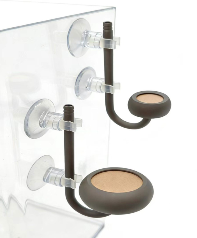 NOA-SCAPE CO₂ Edelstahl Diffusor Titangrau matt – Mini & Maxi
