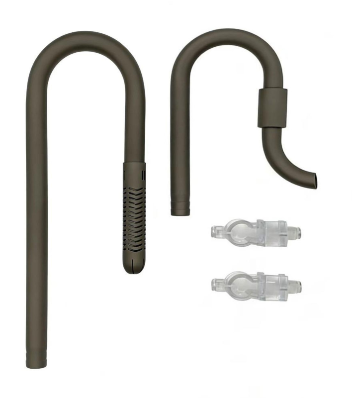 Stainless Steel Set Standard Titangrau matt – Filter Einlauf & Auslauf