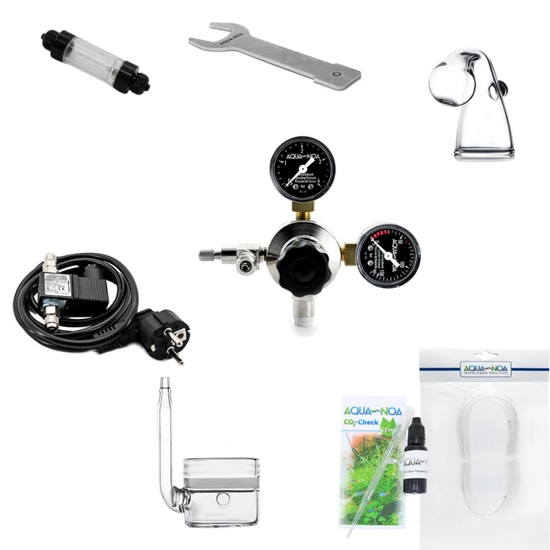 CO2 Anlage Mehrweg mit Nachtabschaltung 2kg Ultimate Set