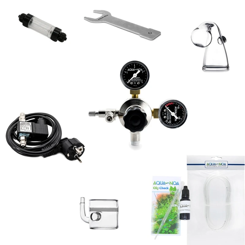 CO2 Anlage Mehrweg mit Nachtabschaltung 2kg Ultimate Set